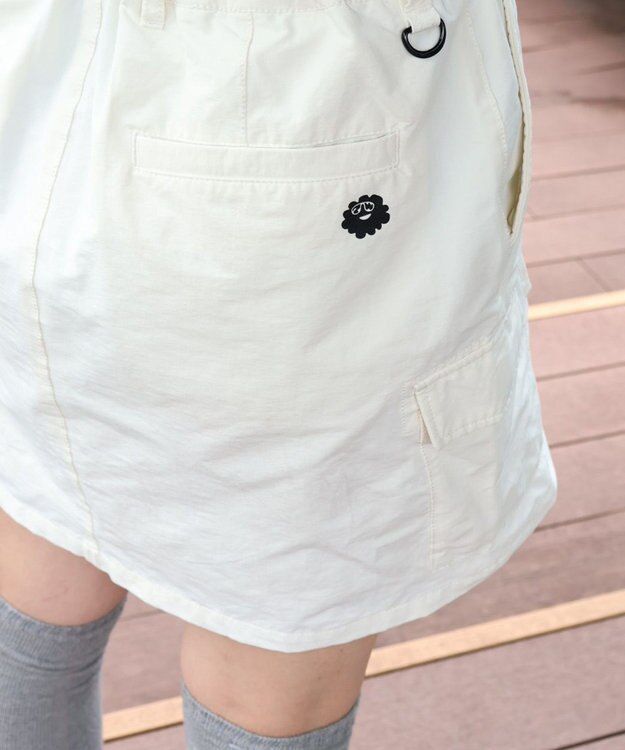 PW CIRCULUS 【WOMEN】【洗える】カーゴ スカート ゴルフウェア レディース ホワイト系