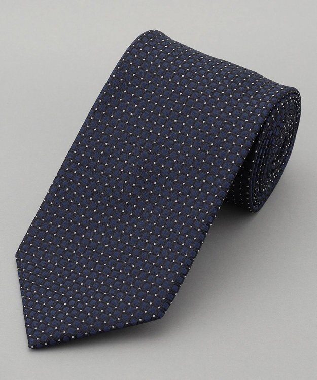 GOTAIRIKU GOTAIRIKU別注【MANTERO SETA/マンテロ・セタ】ネクタイ_紺格子柄 ネイビー系8