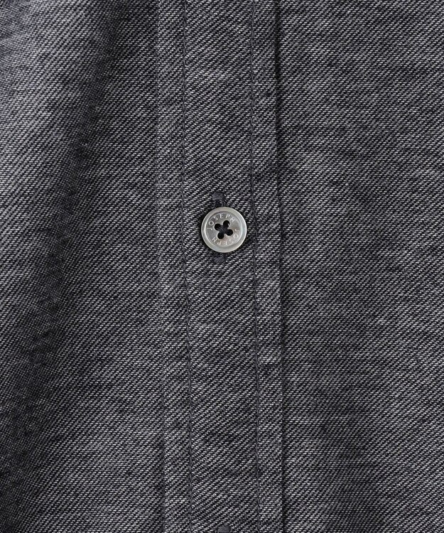 JOSEPH HOMME ツイルネルジャージー　ウイングカラーシャツ グレー系