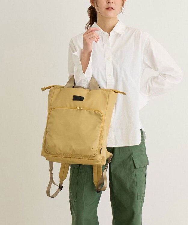 ROOTOTE 1223【撥水:A4収納サイズ】SN.セオルー.アイロ-A 06：ベージュ