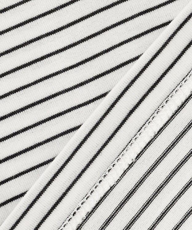 J.PRESS LADIES ロゴTシャツ ブラック系1