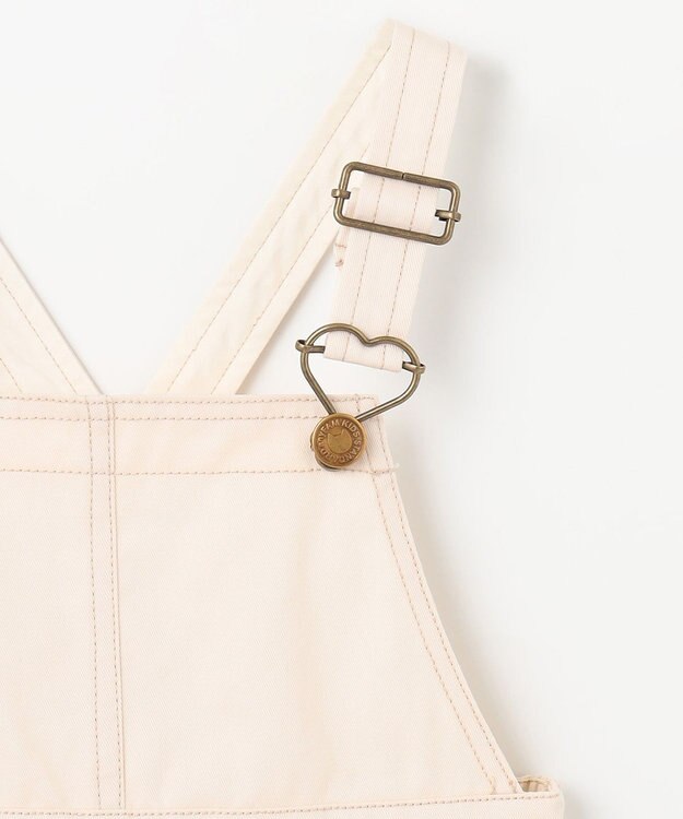 ANY KIDS チュール付き ジャンパースカート エクリュ