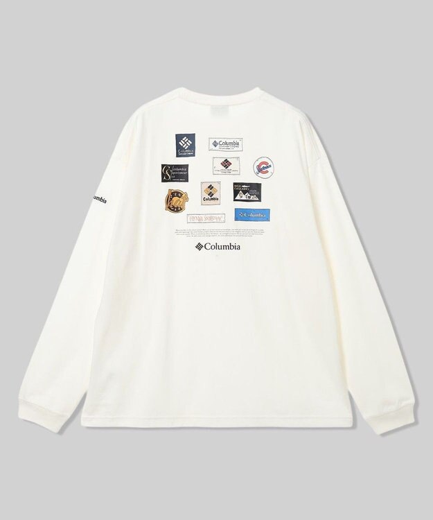 Columbia Columbia/ スタックブルックグラフィックロングスリーブTシャツ /コロンビア Sea Salt