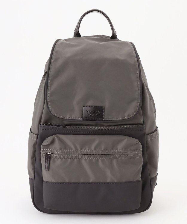 Y'SACCS 【Y’SACCS vous et】ナイロン×ポリウレタン リュック ダークグレー