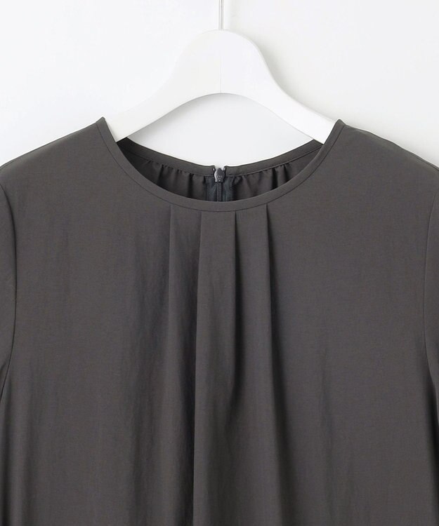 自由区 【カタログ掲載・WEB限定・接触冷感・UVカット・洗える】ファンクショナル ドレス セピア