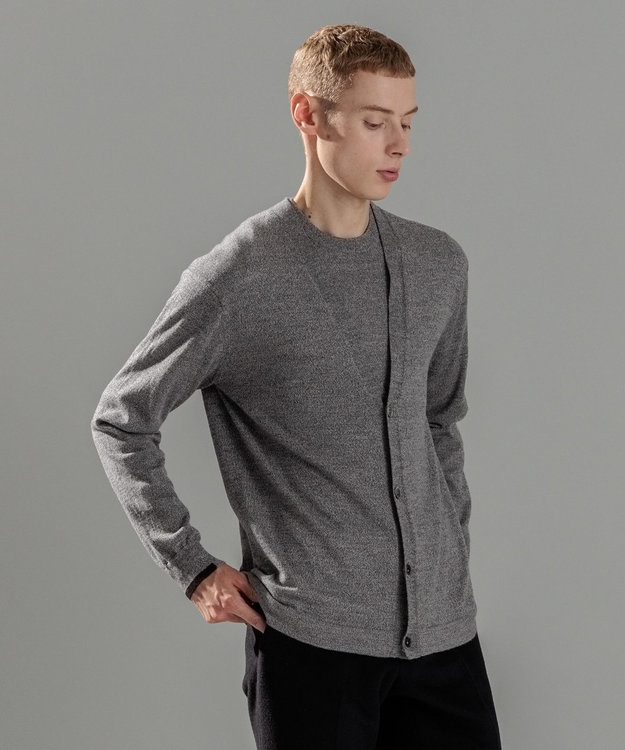 JOSEPH HOMME ウォッシャブルメリノ　Vネックカーディガン