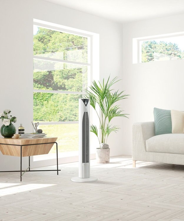YAMATO テーブル＆キッチン 【Kirala Air】ハイブリッドタワーファン Mare / ホワイト / KALHMAWH000 ホワイト