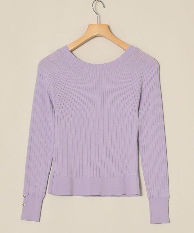 ONWARD Reuse Park 【any SiS】ニット春夏 パープル