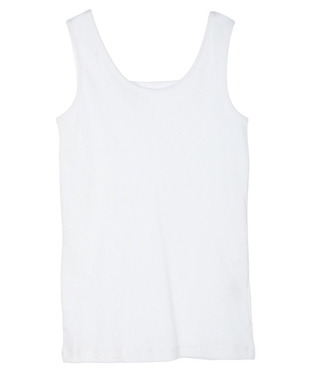Green Parks BESTPRICE 2WAYリブタンクトップ White