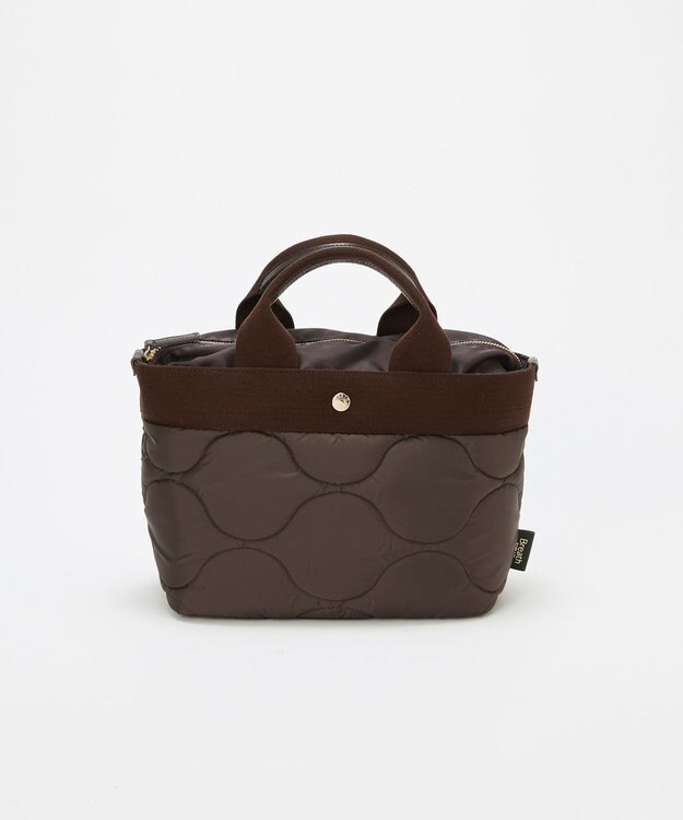 TOPKAPI 【Breath TOPKAPI】RIPPLE リプル キルティング B5 トートバッグ / 撥水 / 軽量 ブラウン