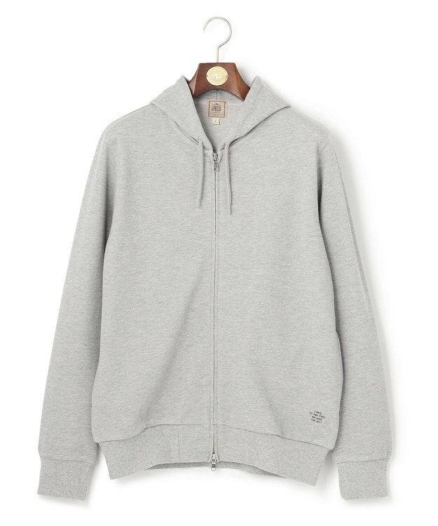 J.PRESS MEN フルジップパーカー ライトグレー系