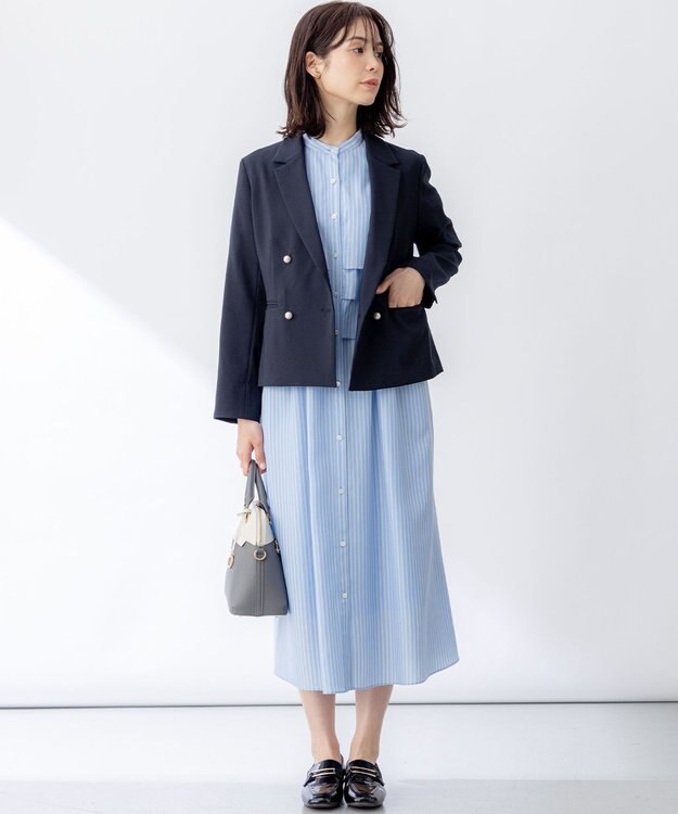 組曲 オシャクロス ジャケット ネイビー系