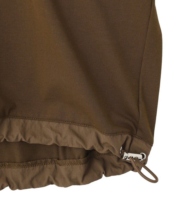 AMERICAN HOLIC 異素材ラインプルオーバー Brown