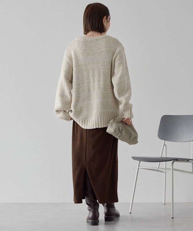 AMERICAN HOLIC カットコーデュロイスカート Brown