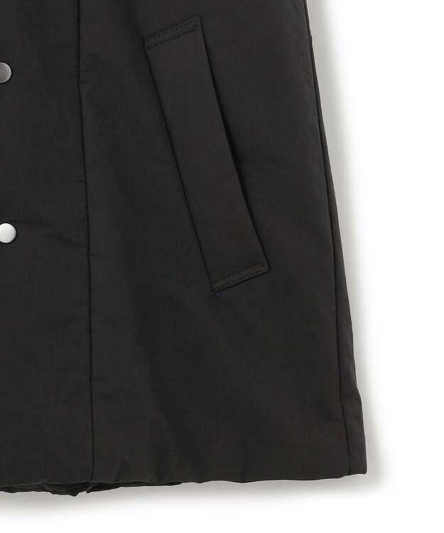 JOSEPH HOMME パウダーピーチクロス　 3WAYフードコート ブラック系