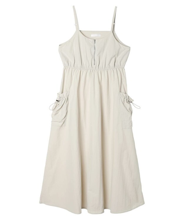 Green Parks フロントＺＩＰジャンスカ Ecru