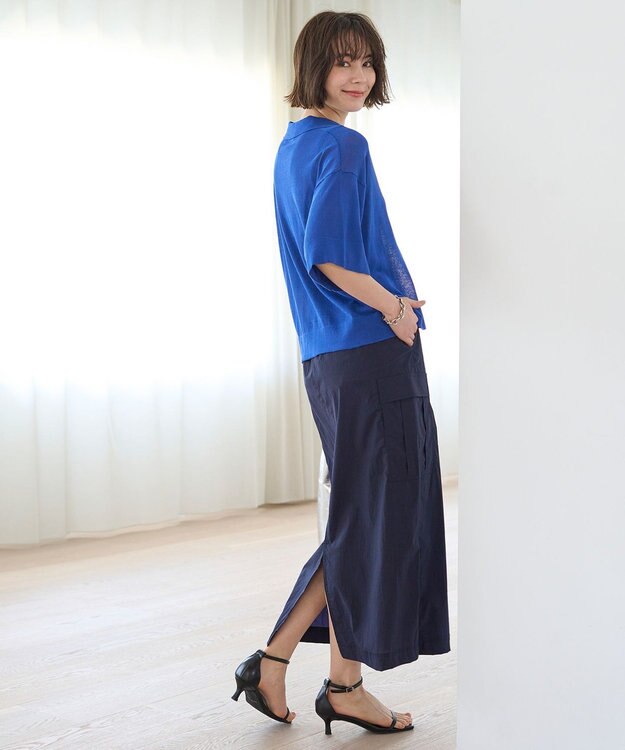 UNFILO Light Move カーゴスカート ネイビー