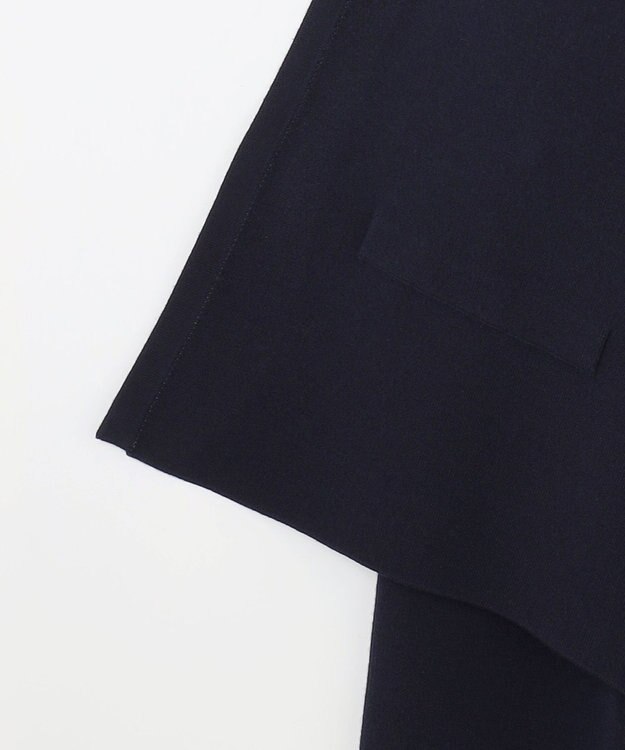 J.PRESS LADIES 【洗える】DECOR ニット ジャケット ネイビー系