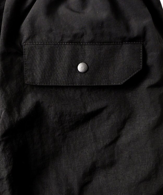 WEGO 【速乾/ウエストゴム/SMLサイズ】ナイロンイージーショーツ ブラック