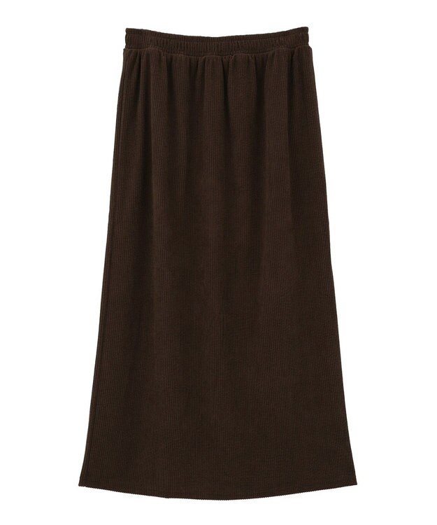 AMERICAN HOLIC カットコーデュロイスカート Brown