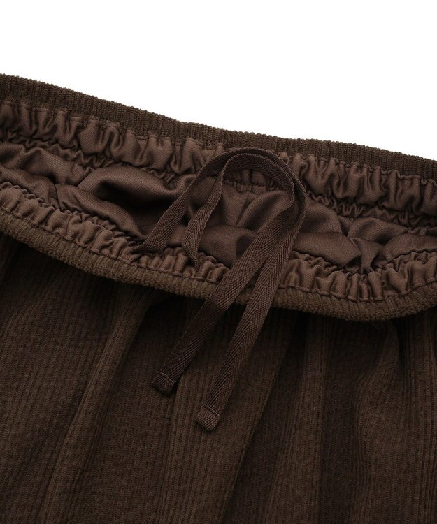 AMERICAN HOLIC カットコーデュロイスカート Brown