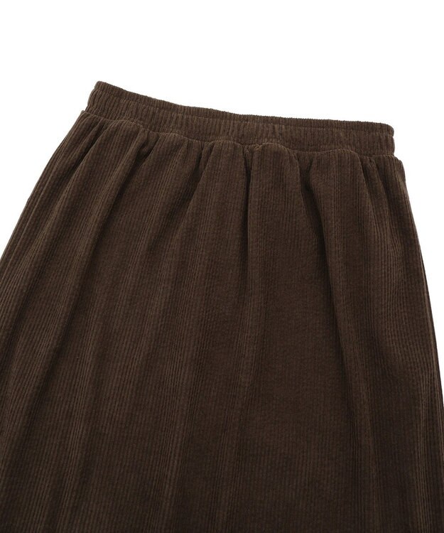 AMERICAN HOLIC カットコーデュロイスカート Brown