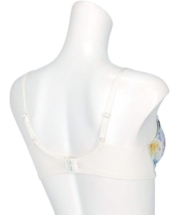 WACOAL ブラジャー 【夏めくブラ】 メッシュ素材(カップ) さらり爽快 バストメイク機能 夏 夏ブラ レディース BXB475 /ワコール ブルー