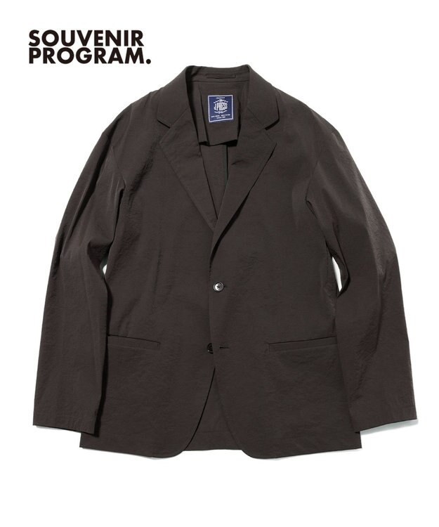 J.PRESS MEN 【J.PRESS ORIGINALS】【UNISEX】High Power Stretch Mechanical Jacket / 2B / Baggy-Fit グレー系