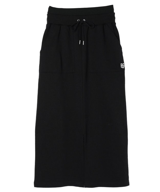 Green Parks ＥＧＯＩＳＴ　裏毛タイトスカートII Black