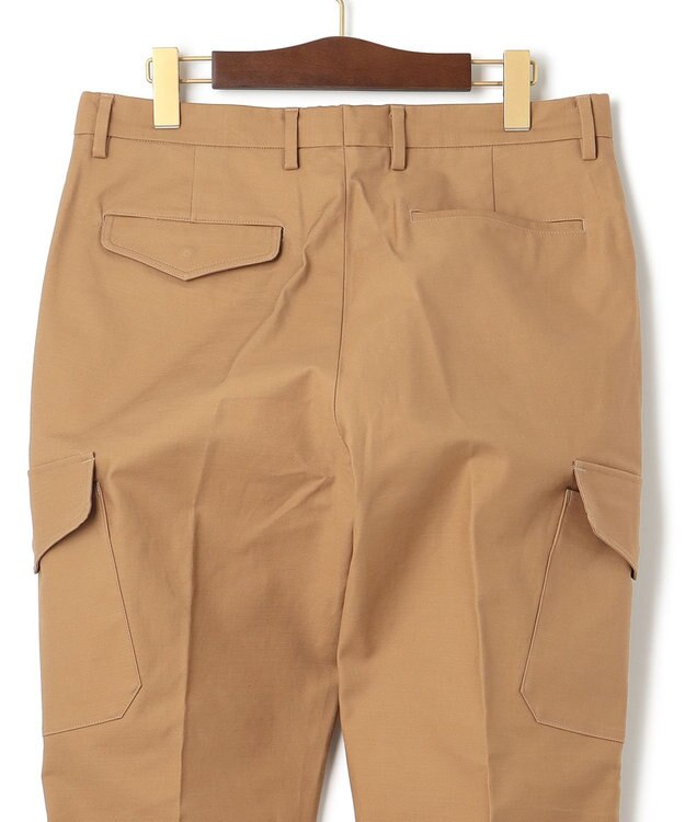 J.PRESS MEN バックサテンストレッチカーゴパンツ ベージュ系