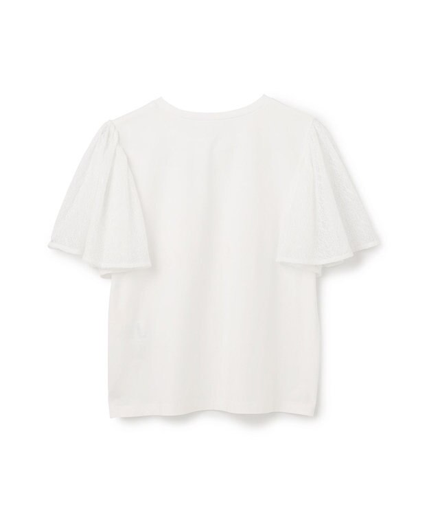 GRACE CONTINENTAL レースロゴTシャツ ホワイト