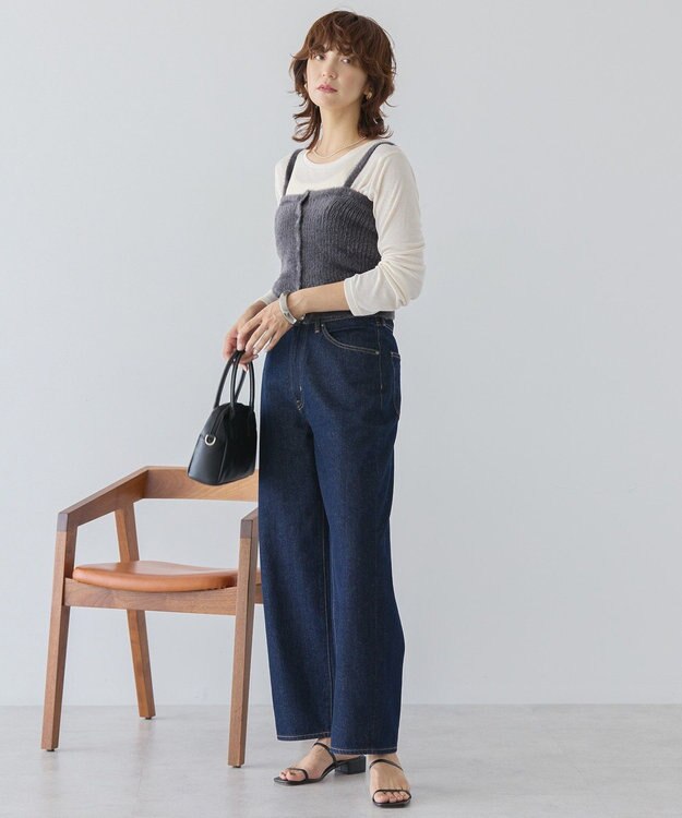 AMERICAN HOLIC シアーリブプルオーバー Ivory