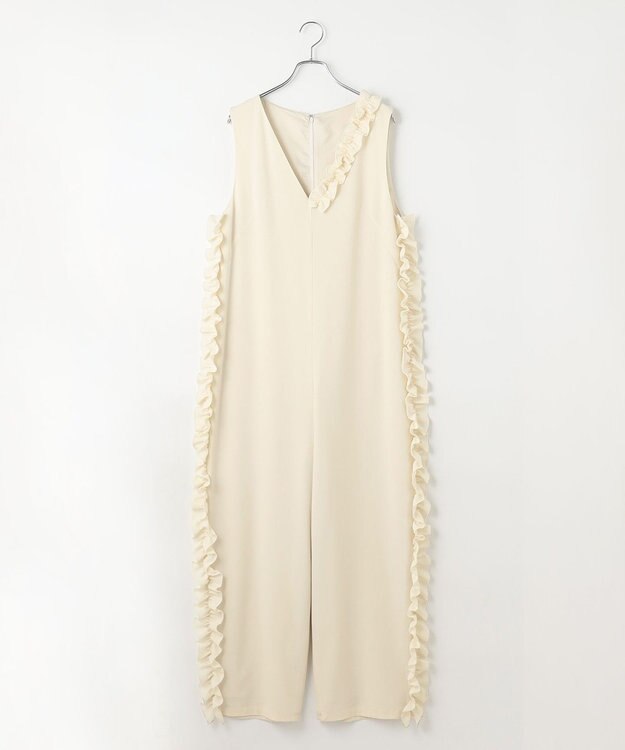 #Newans 【洗濯機可能/ストレッチ】ホイップクリームオールインワン ホワイト