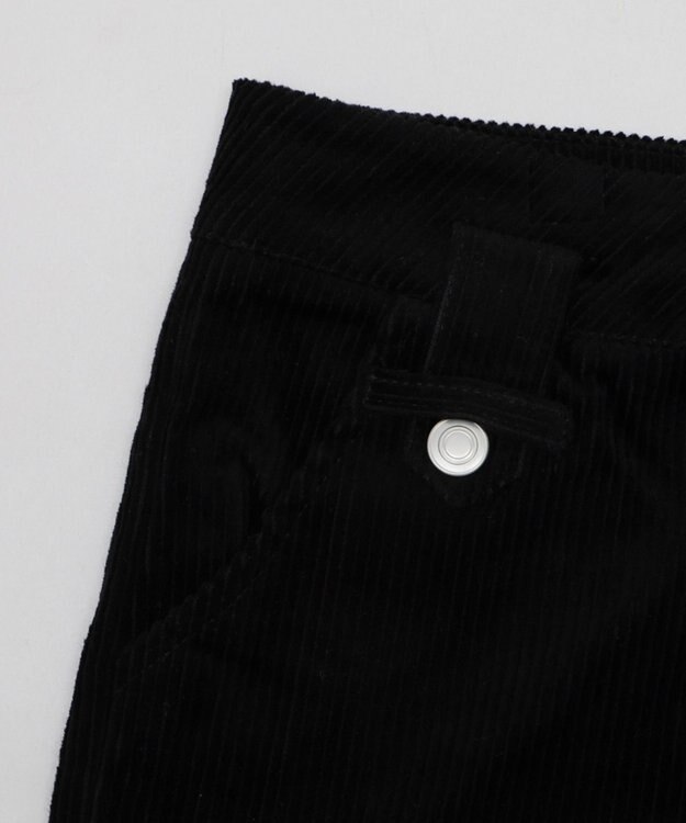 WEGO コーデュロイマイクロショートパンツ ブラック