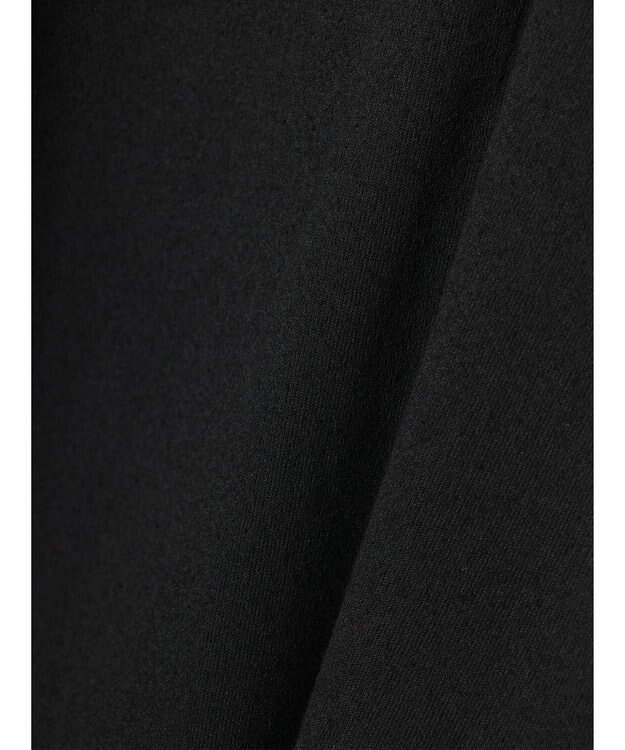 AMERICAN HOLIC 丈違いジョーゼットＶネックワンピース Black