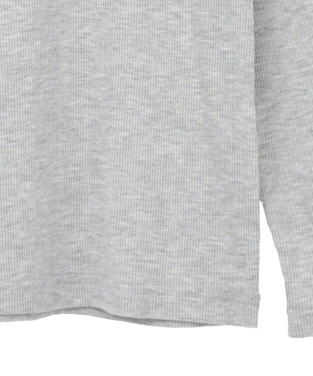 AMERICAN HOLIC シアーリブプルオーバー Gray Mixture