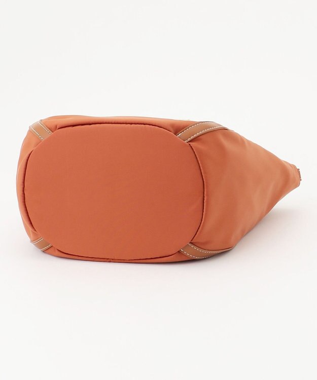 LA BAGAGERIE ひねり金具付きエレガンストート　Sサイズ レンガブラウン