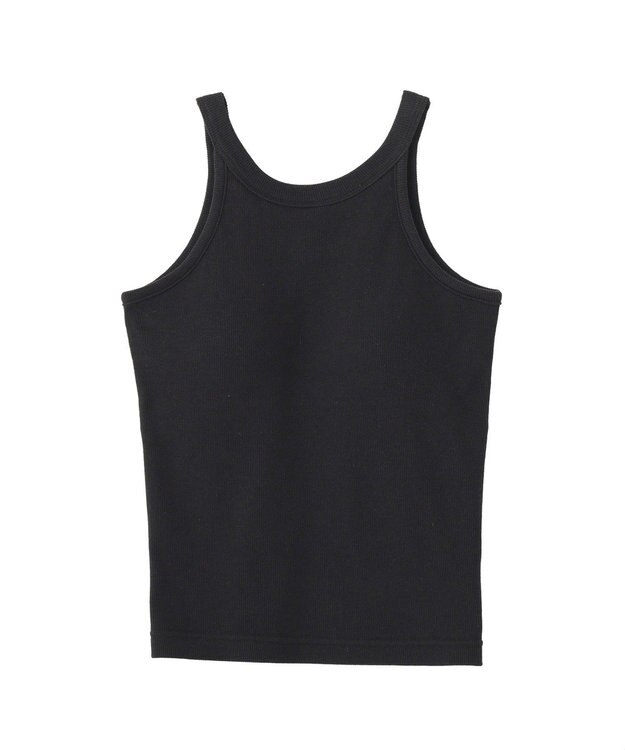 earth music&ecology アメスリテレコタンクトップ Black