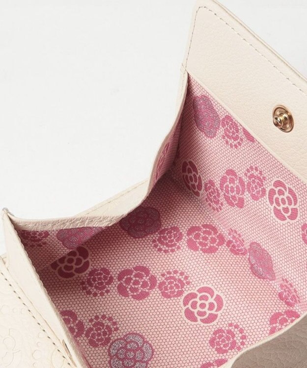 CLATHAS フリーズ BOX二つ折り財布 オフホワイト