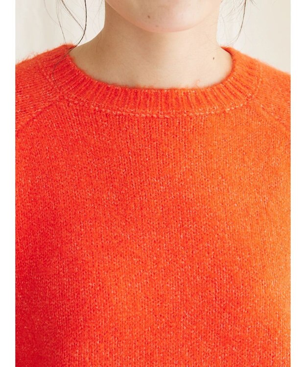 CRAFT STANDARD BOUTIQUE シンプルニットプルオーバー Orange