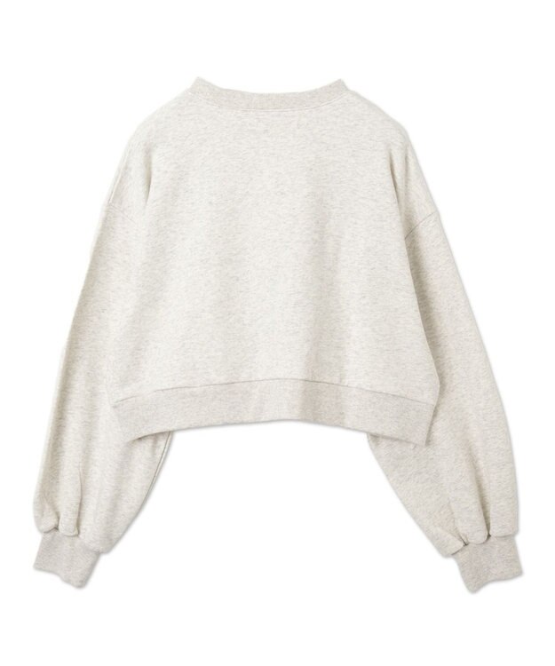 WEGO イラストプルオーバースウェット ライトグレー