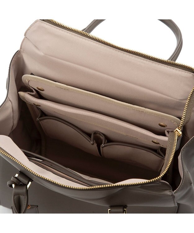 ACE BAGS & LUGGAGE 【PCケース付・A4収納】【雑誌掲載】Jewelna Rose OLバッグ エト トートバッグ 縦型 11932 ジュエルナローズ 通勤 チャコール