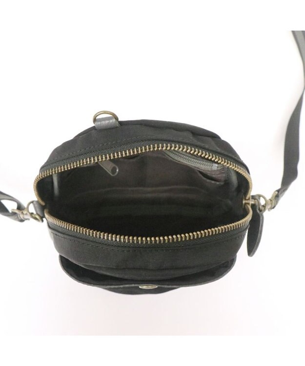 Regalo Felice 【軽量 / 日本製】ミニショルダー / REGALO BKC(ブラック×ダークグレー)