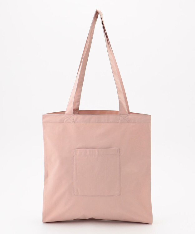 J.PRESS YORK STREET 【UNISEX】2ポケットロゴトートバック ピンク系