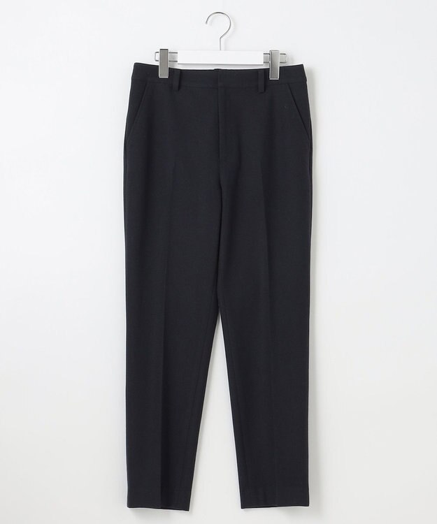 J.PRESS LADIES 【洗える】チェルビック テーパード パンツ ネイビー系