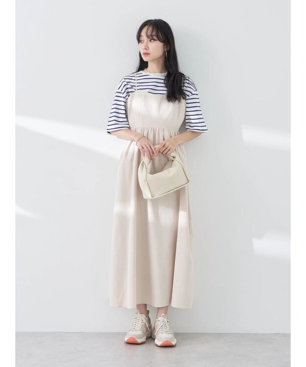 earth music&ecology キャミワンピース Ivory