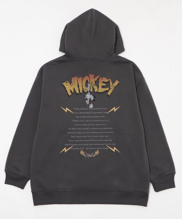 WEGO 【ユニセックス着用ITEM/25年秋冬新作】DISNEYグラフィックプルオーバー スミクロ