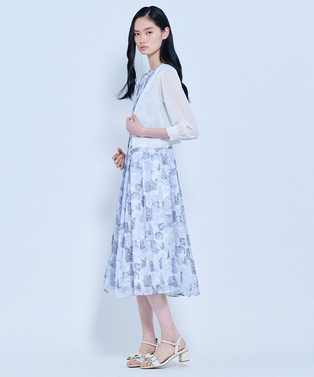 TOCCA 【星風まどかさん着用】SHEER CARDIGAN カーディガン アイボリー系