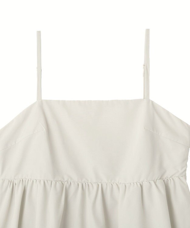 earth music&ecology バルーンキャミワンピース Ecru