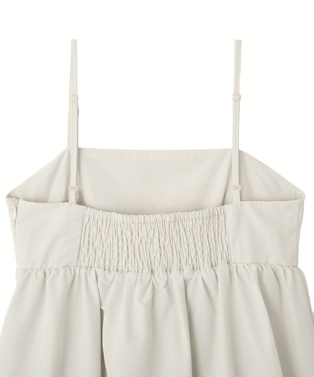 earth music&ecology バルーンキャミワンピース Ecru